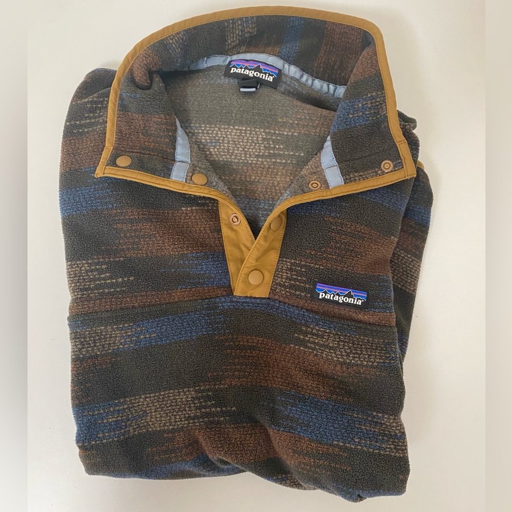 Patagonia Lightweight Synchilla Men’s Fleece Size Medium